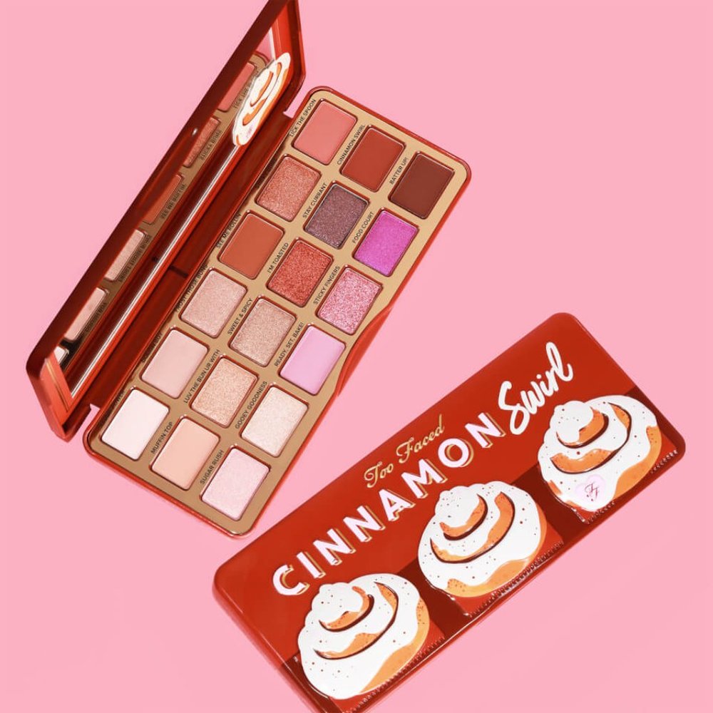 Too Faced Cinnamon Swirl Eyeshadow Palette (New Limited Edition Holiday)